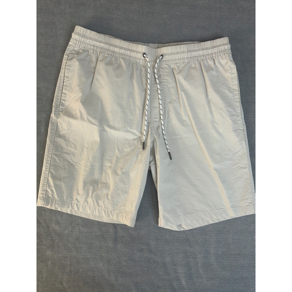 Departwest Shorts Mens L Khaki BKE DW105 Elastic Waist Stretch Summer Gorpcore